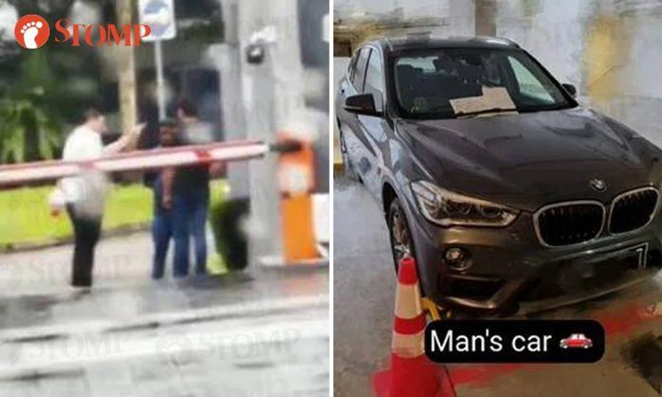 Condo resident who hurled insults over clamped BMW: Security officer will forgive him if he says sorry