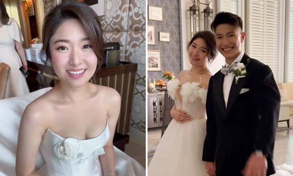 Benz Hui's daughter and S'porean husband have 2nd wedding ceremony -- which a former MP attended