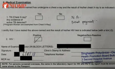 SingHealth apologises after doctor wrongly ticks ‘HIV positive’ box in woman’s ICA medical report