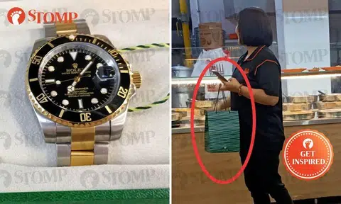 Man leaves Rolex watch at Bugis coffee shop when drunk -- but never thought he would get it back