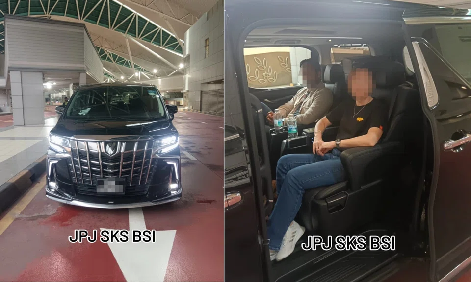 Busted at the Causeway: JPJ impounds SG-registered car for alleged illegal ride-hailing