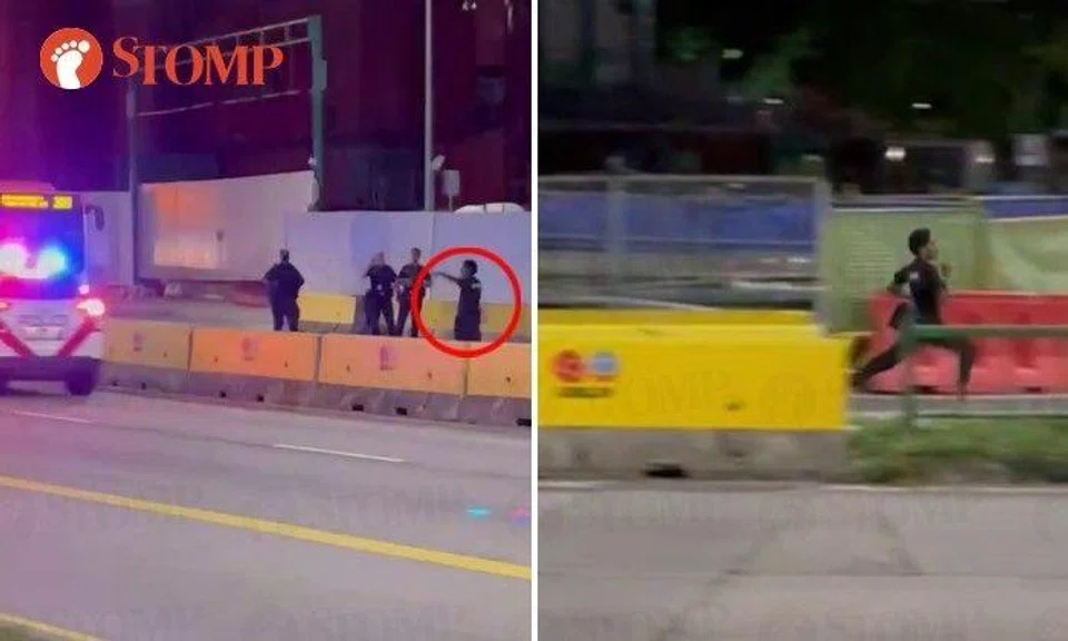 Stomper Foo shared a video of the incident.