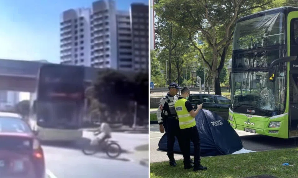 Cyclist dies after accident with bus in Admiralty Drive