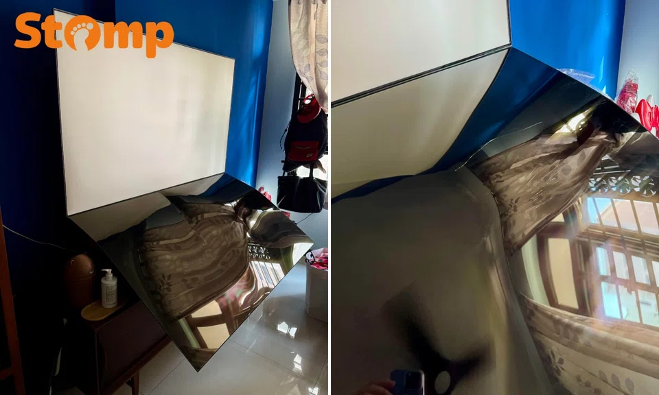 Screen fell off Samsung TV