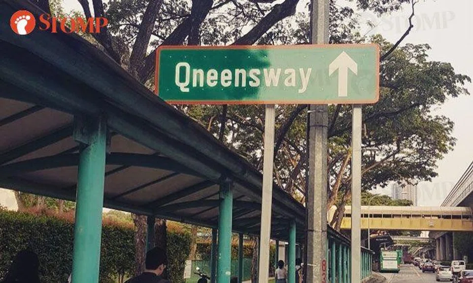 Misspelled sign at Commonwealth MRT Station taken down