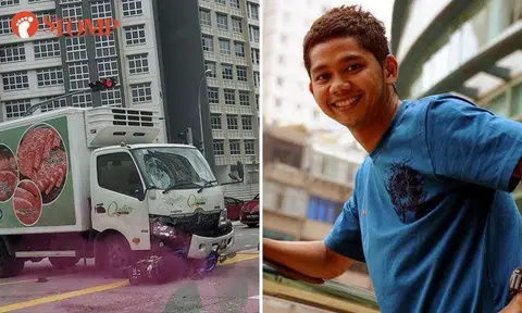 Former national footballer Hafiz Rahim (right) made his professional club debut with Geylang in 2003. PHOTOS: STOMP, THE NEW PAPER