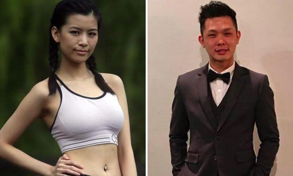 (Above) Ms Raybe Oh rushed towards the burning wreck to try to save her boyfriend, Mr Jonathan Long. PHOTO: TNP FILE, INSTAGRAM/J0NNEH