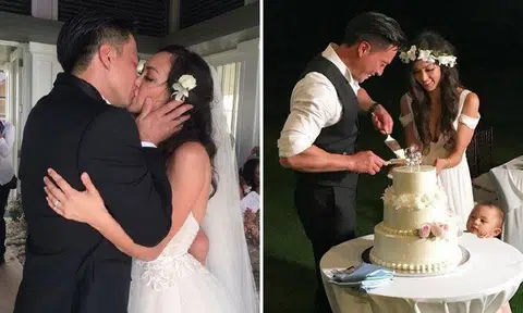 Hong Kong-based actor Andy On weds model Jessica C -- 18 months after their daughter's birth