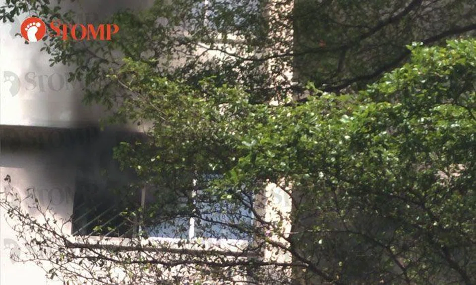 Fire breaks out in toilet of flat at Block 44 Owen Road