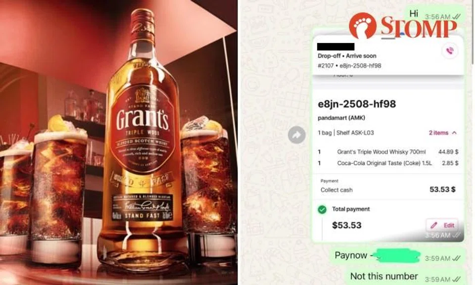 Delivery guy helped pay for customer's whisky and Coke, still can't get his $53.53 back after a month