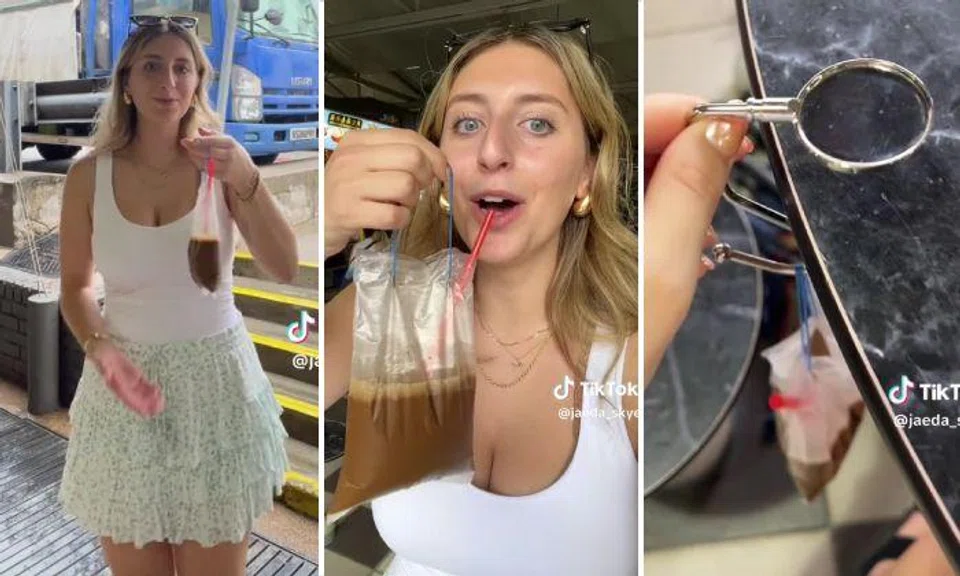 Content creator Jaeda Skye uploaded the video of her Singapore coffee review on Aug 5.
