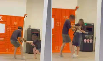 phone snatching, viral video, Singapore incident
