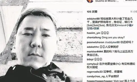 Celebrity hairdresser Addy Lee loses thousands along with identification documents after bag gets picked in Italy