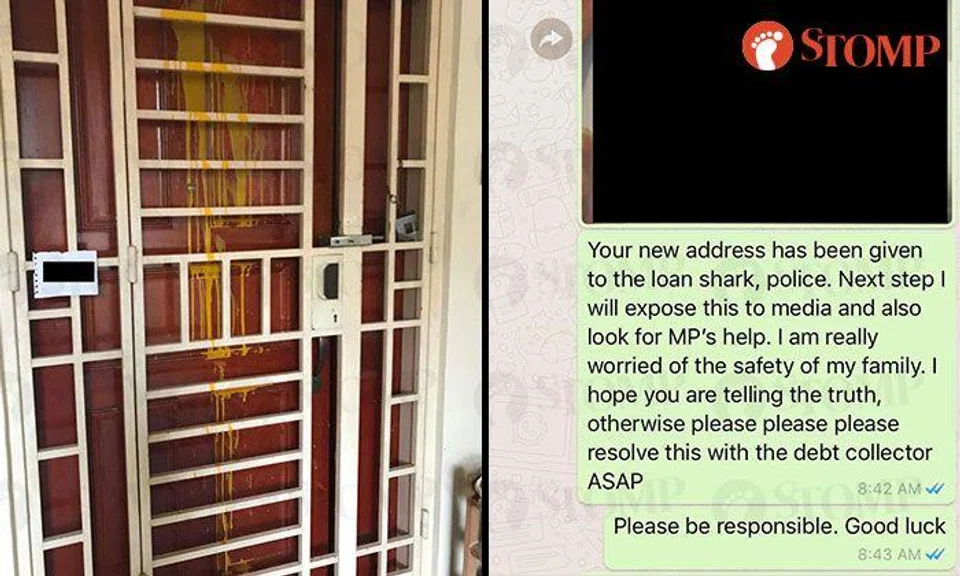 Jurong resident harassed by loan shark who alleges step-daughter of previous owner owes him $20k