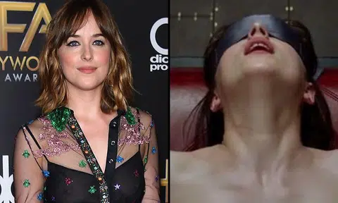 Dakota Johnson on nude scenes with Jamie Dornan: 'There were no inhibitions, and it was very honest' 