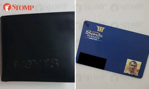 Did you lose a black Levi's wallet at Bedok Reservoir Rd?