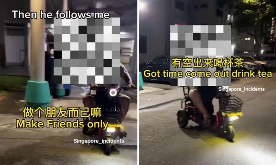 PMD uncle makes kissy noises at woman, follows her despite her insisting she's married