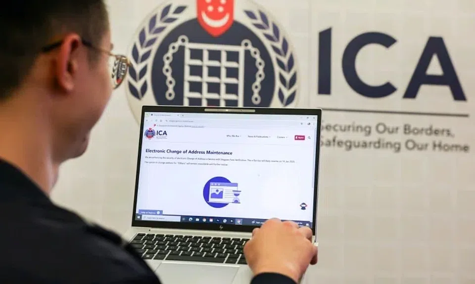 ICA said it has resumed the service that allows the public to change their own address and implemented additional security measures for it. 