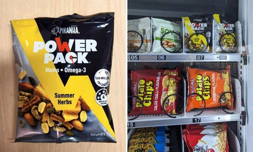 Snack suspected of having cannabis plant derivative removed from vending machines, CNB investigating