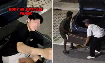 Influencer’s viral body in suitcase prank raises eyebrows: ‘Not funny at all’