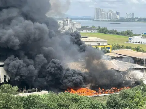 Burnt Kranji warehouse cited 7 times for fire safety violations