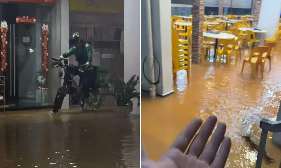 The GrabFood rider had to wait more than an hour to collect his order.