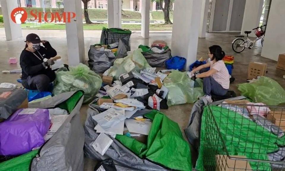 Woodlands, Toa Payoh and Punggol residents want something done about parcel sorting in void decks