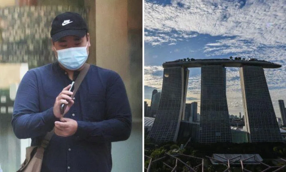 Lai Jun Seng post advertisements on Carousell offering hotel rooms at Marina Bay Sands (pictured) and Resorts World Sentosa at almost half the original price. Photos: The Straits Times