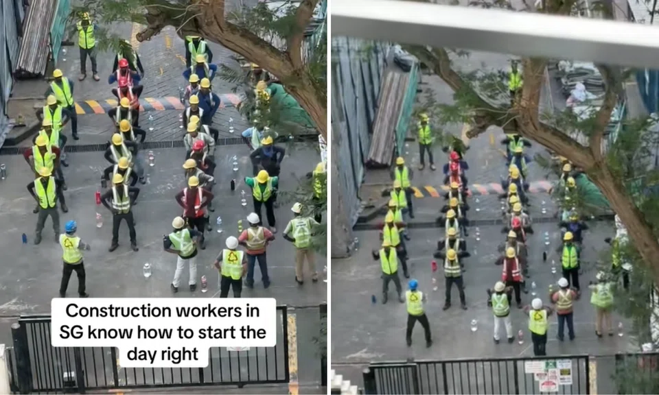 "This is the correct work safety procedure!" one commenter wrote.