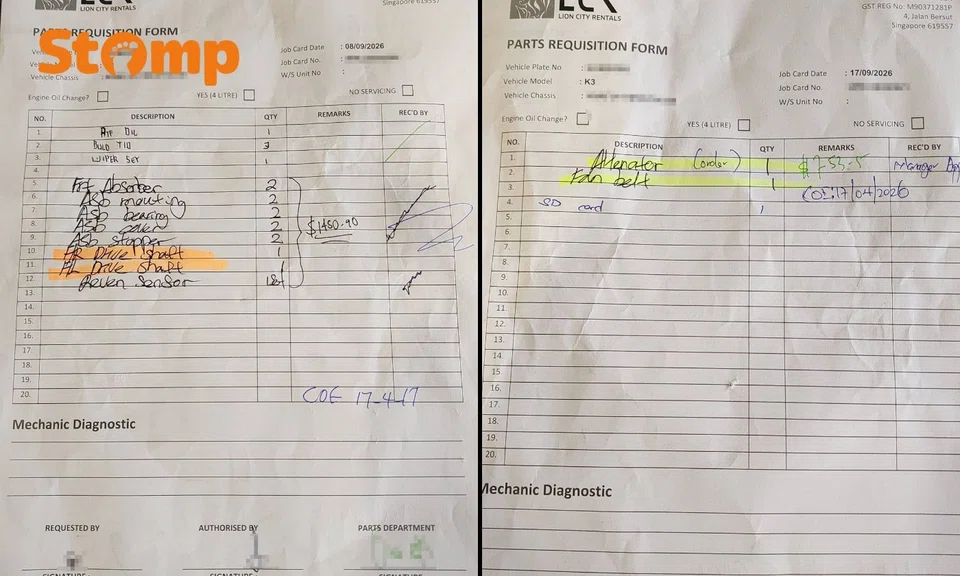 PHV driver disputes rental charge after ‘transmission slippage’ caused engine to ‘over-rev’, shop’s tests found no fault
