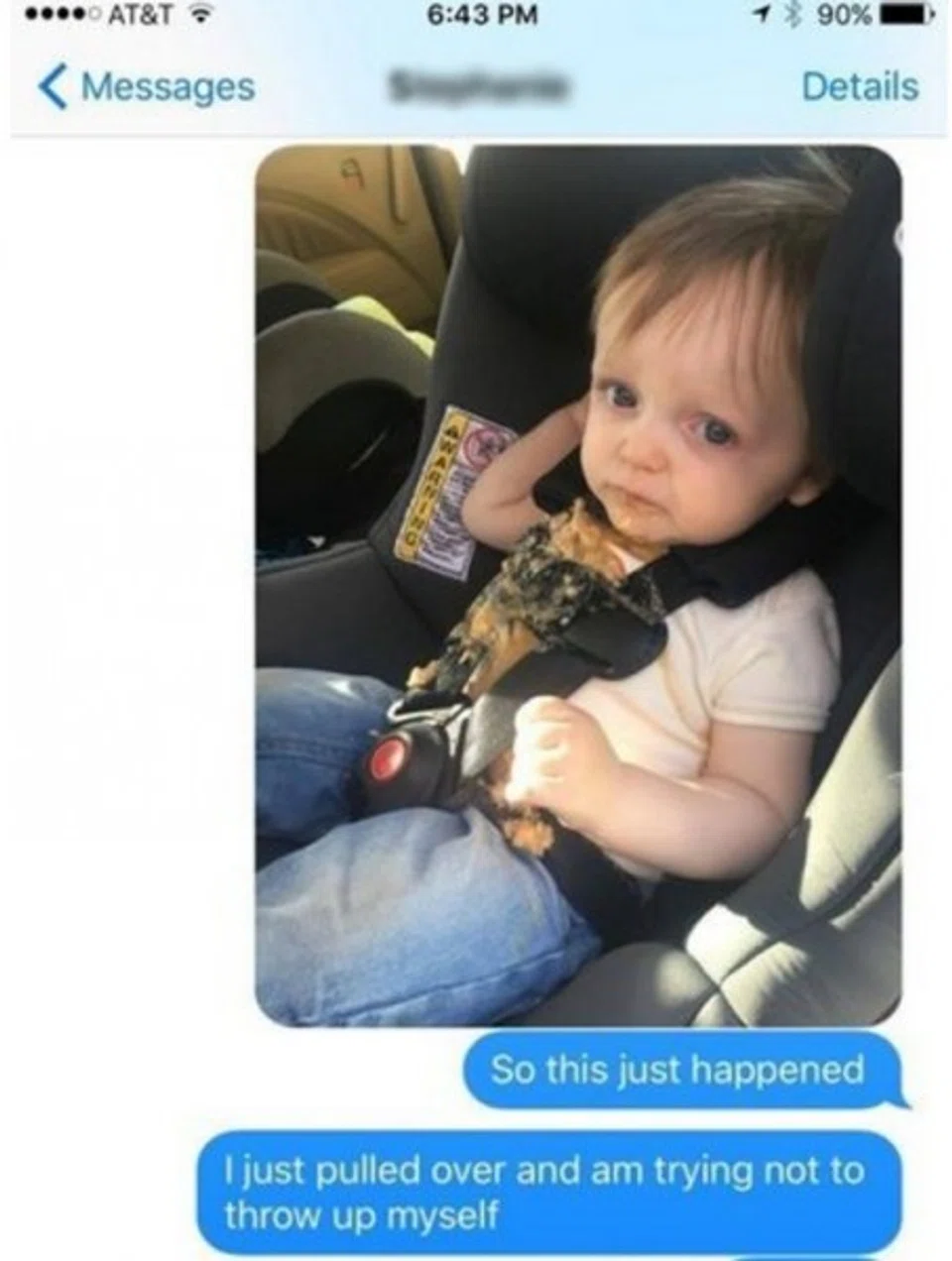 Mum leaves baby alone with dad for one night... and it's complete ...