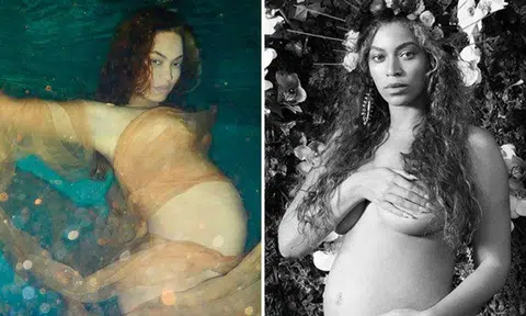 Beyonce bares all in pregnancy photo shoot