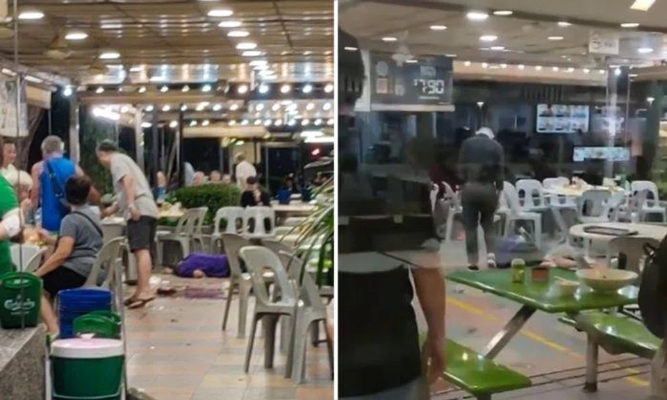 Police were alerted to a fight at Block 768 Woodlands Avenue 6 at 9.10pm.