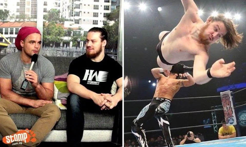Wrestling superstars share how life is like for them outside the ring and why they love S'pore