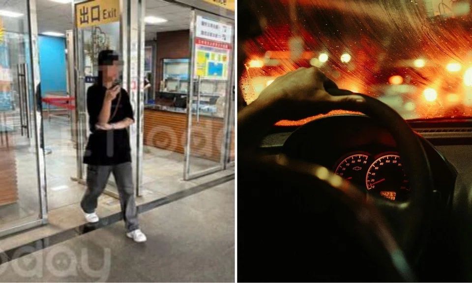 woman accused touching driver genitals reaching hand underwear sexual assault taiwan taipei