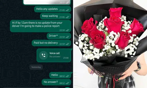 Foodpanda vendor fails to deliver $103 Valentine's Day bouquet, man threatens police report