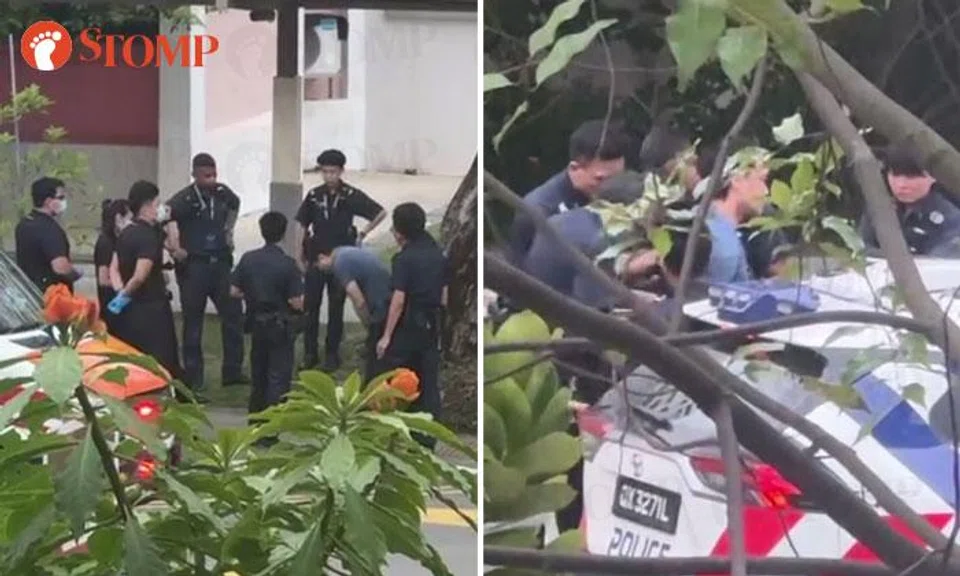 arrested potong pasir