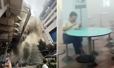 Fire breaks out at Hong Lim food centre during lunchtime on Jan 2