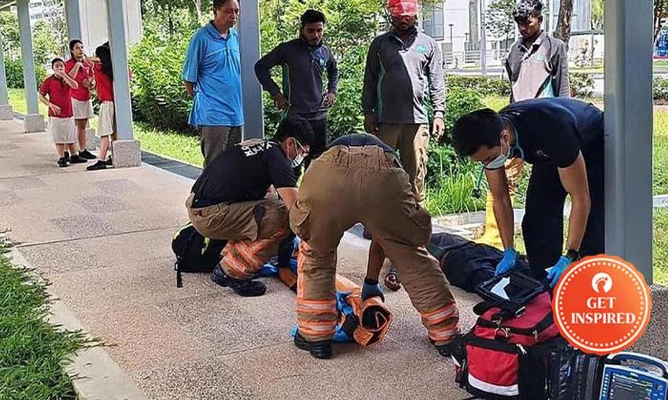 Quick-thinking Yew Tee Primary School students call for help after man collapses in Choa Chu Kang