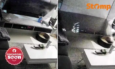 Screen falls off Samsung TV