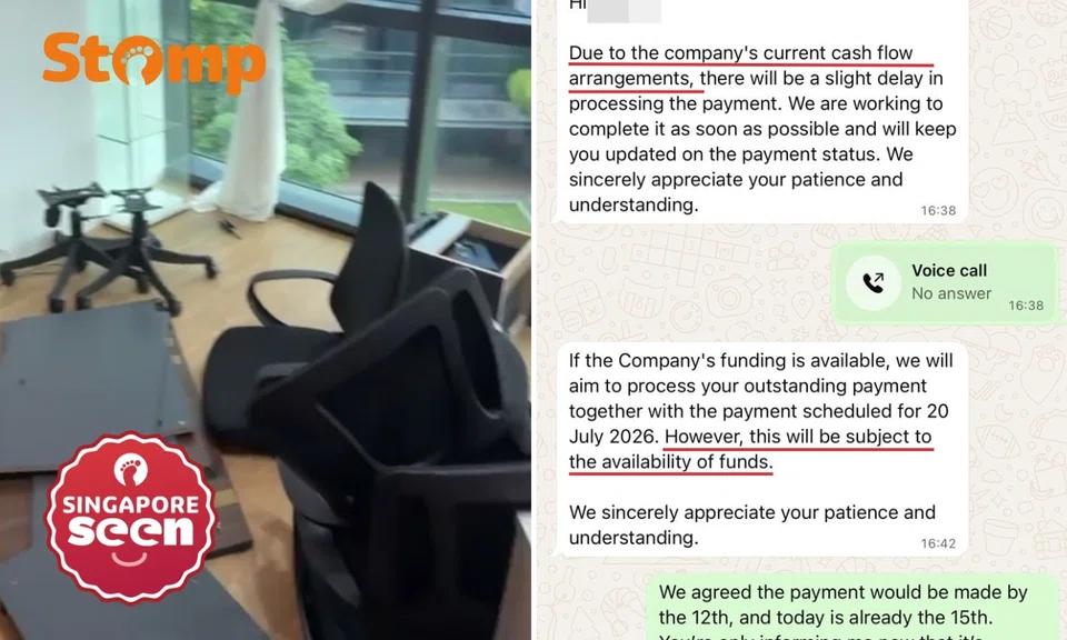 Employees face delayed and unpaid salaries from S’pore events company, TADM assisting