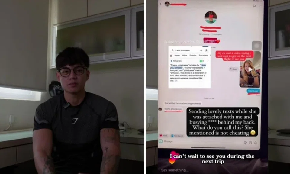 tiktoker claims cheating girlfriend, europe summer trip, finding yourself, hinge