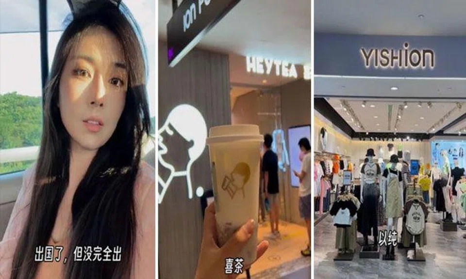 Woman from China feels like she's 'still at home' after seeing so many Chinese brands in Singapore