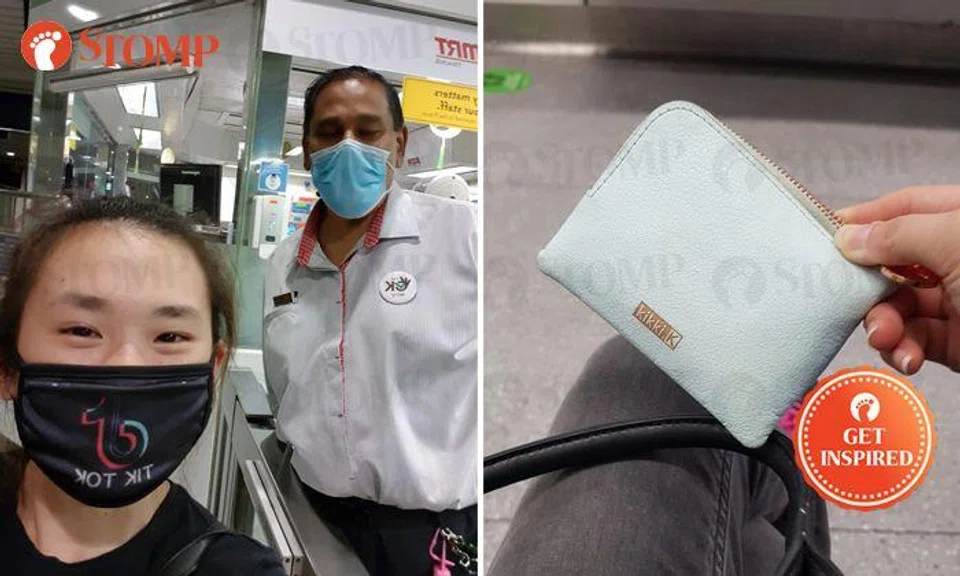 Commuter thanks SMRT employee and kind stranger for reuniting her with lost purse