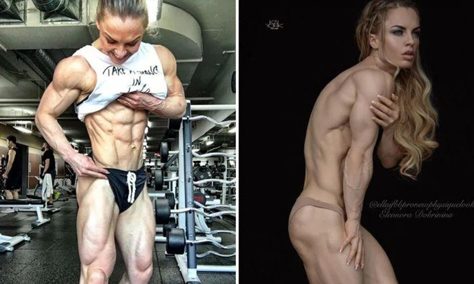 Believe it or not, this insanely ripped body belongs to a woman