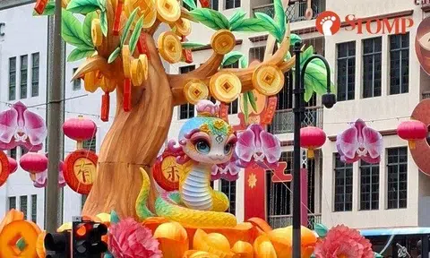 Stomper disappointed with CNY decorations in Chinatown: 'Snake is so small'