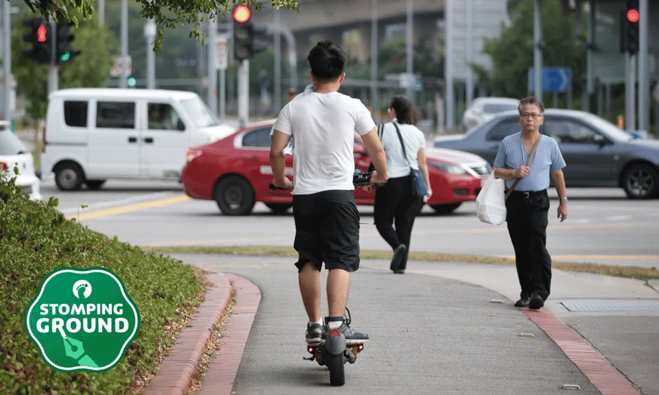Stomper D has had it with e-scooter riders who think they have the right of way.