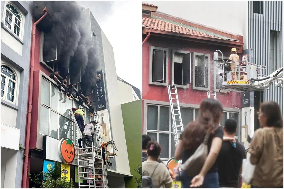 The blaze killed a 10-year-old girl and left 21 others injured.