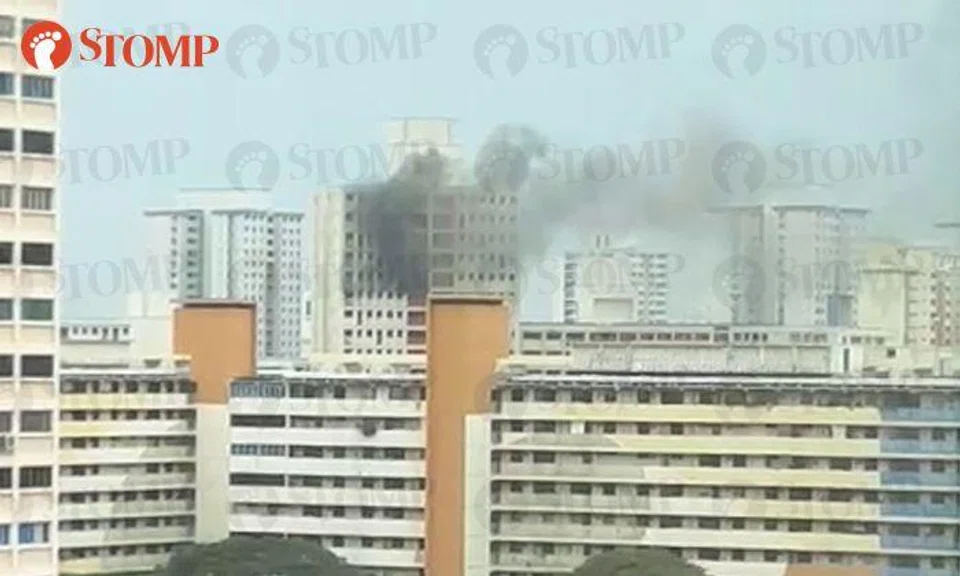 70 residents evacuated after fire breaks out at Toa Payoh Block 45