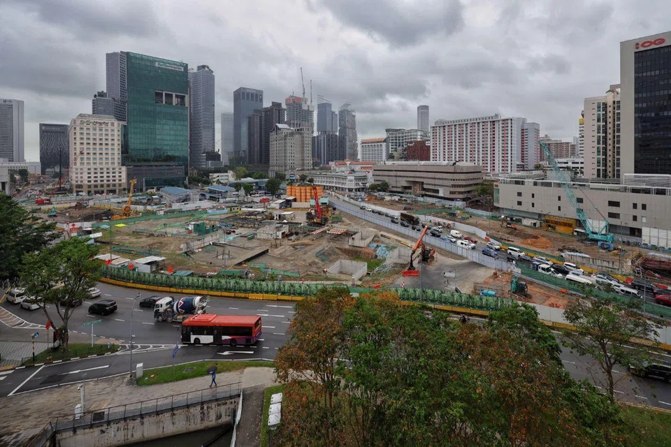 The site of the former Rochor Centre, where Singapore University of Social Sciences’ new city campus will be located and opened by mid-2030s, on March 6.